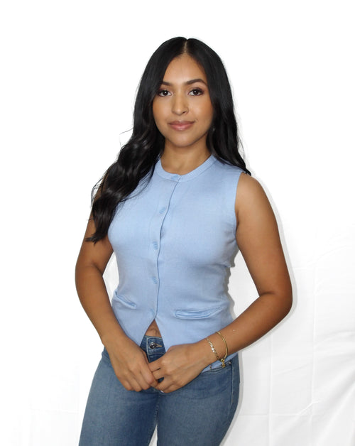 Anna Button Up Vest